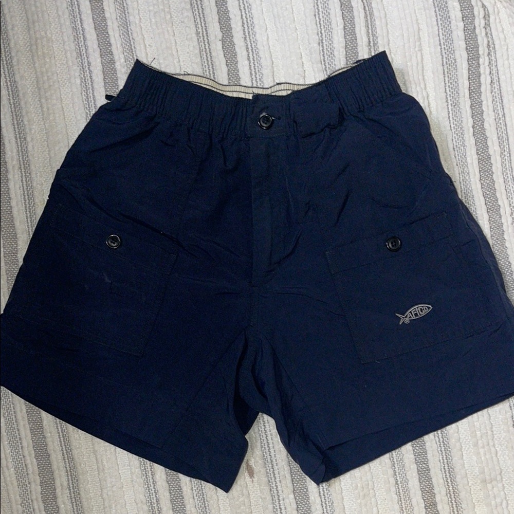 AFTCO Men's Navy Shorts